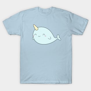 Kawaii Cute Narwhal T-Shirt T-Shirt